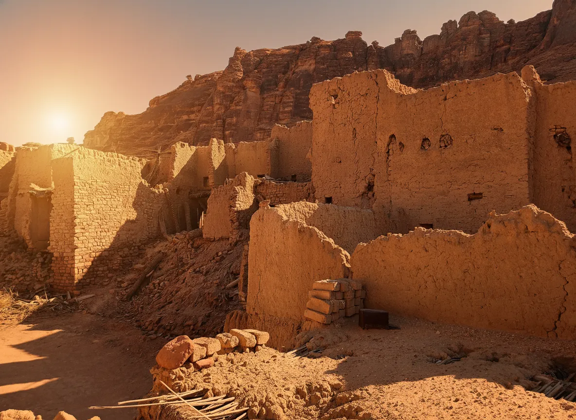 Imagine an entire city built of mud and stone, where time stopped decades ago, leaving behind a silent labyrinth of ancient alleys and crumbling homes.
