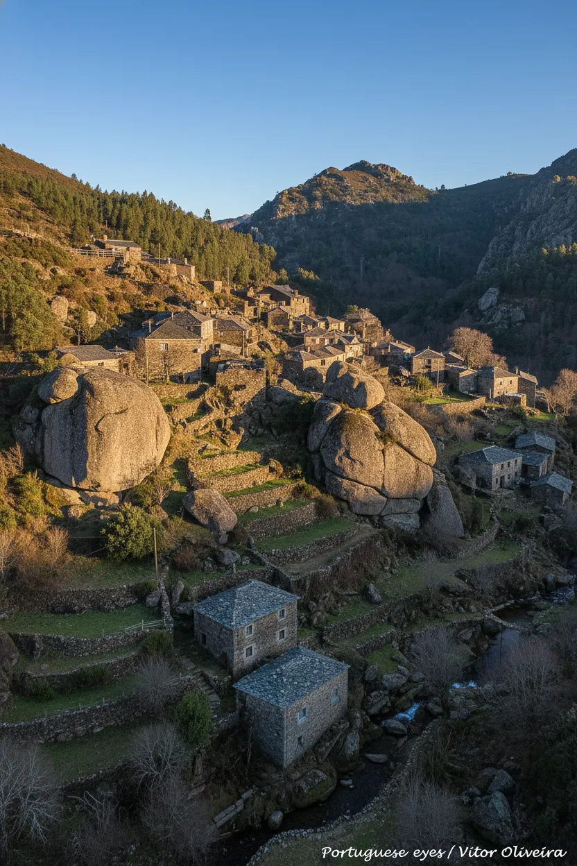Imagine a village where granite boulders aren't just scenery, but the very walls and foundations of homes, creating a settlement seemingly born from the earth itself.