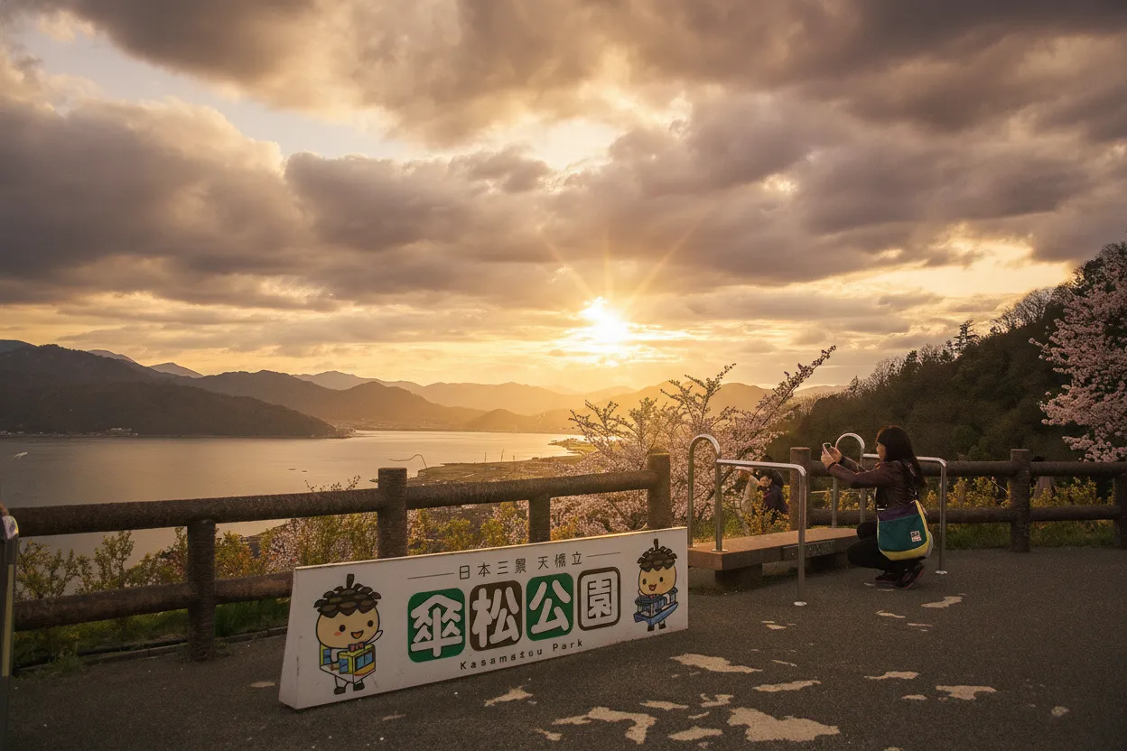 At this stunning Japanese sandbar, a peculiar local tradition demands you bend over and look at the landscape through your legs, transforming a natural wonder into a mystical 