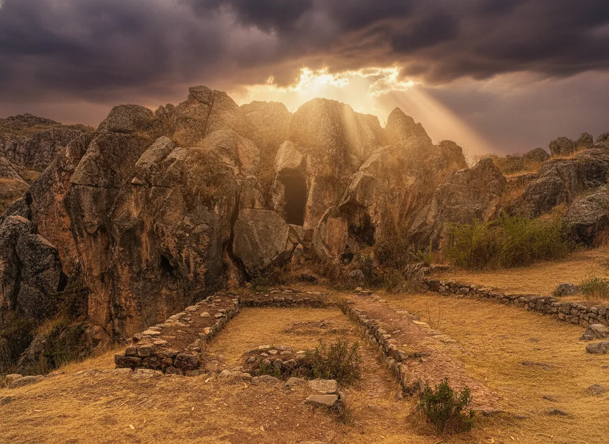 Venture beyond the famed fortress of Sacsayhuaman to discover a mind-bending, labyrinthine 'stone forest' where colossal rocks appear to melt and swirl, hiding ancient Incan secrets.