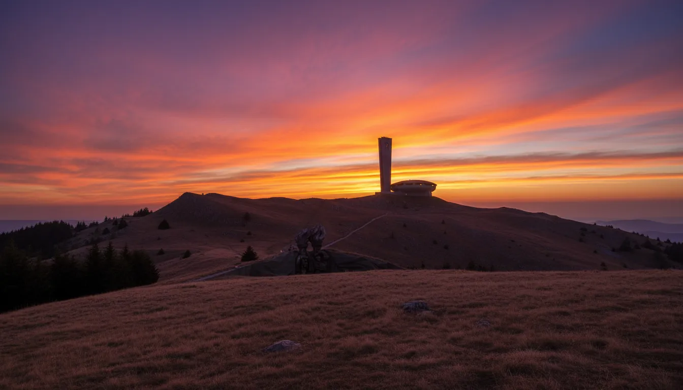 Buzludzha Monument (House-Monument of the Bulgarian Communist Party)