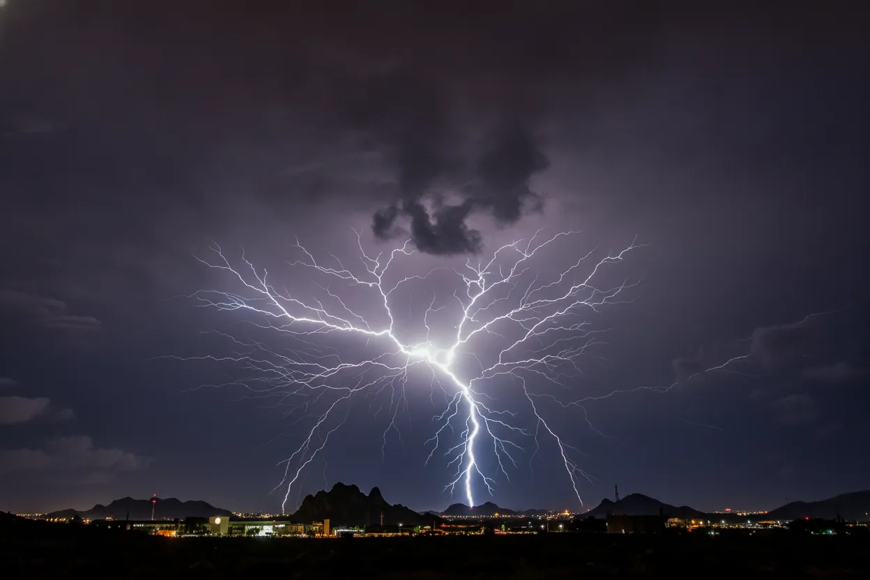 Witness the world's most persistent and powerful lightning storm, a nightly spectacle that paints the sky with silent, continuous flashes for up to 10 hours.