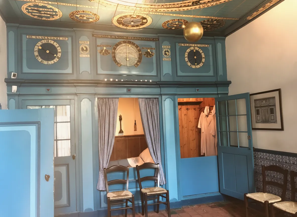 An 18th-century wool carder meticulously built the solar system, down to the last planetary rotation, in his own living room ceiling—and it still keeps perfect time today.