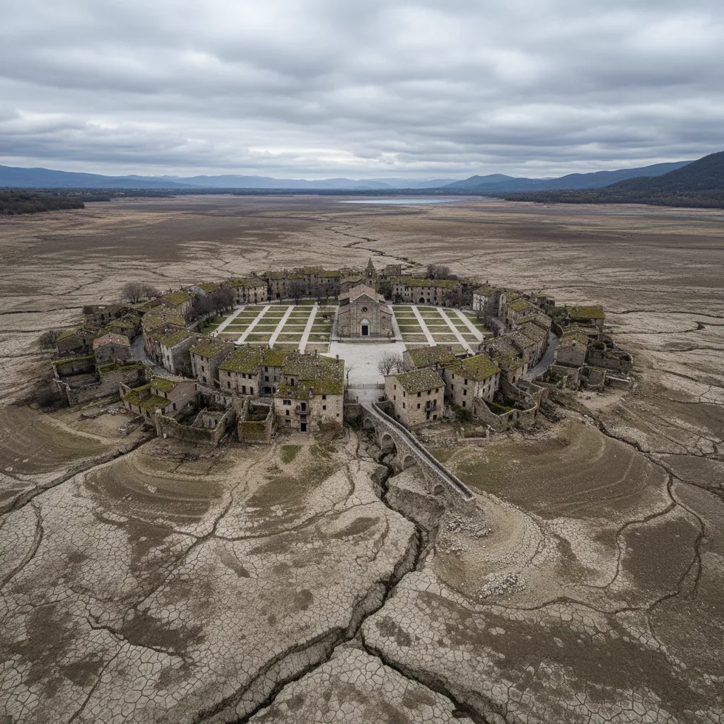 Close-up view of a stone house or the Church of San Teodoro in Fabbriche di Careggine when visible, showing intricate details