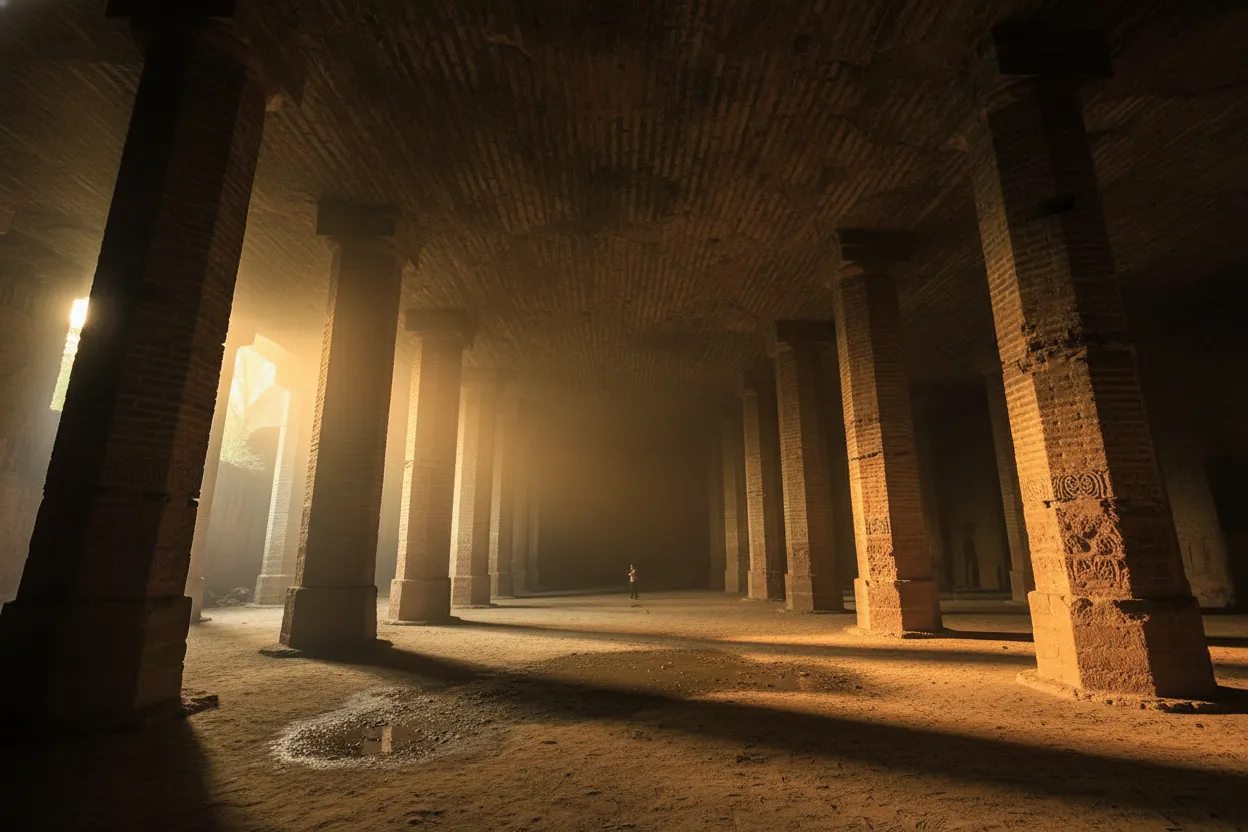 Hidden beneath an unassuming rural landscape in China, lies a vast network of ancient, hand-carved grottoes so immense and mysterious that their purpose and origin remain an archaeological enigma.