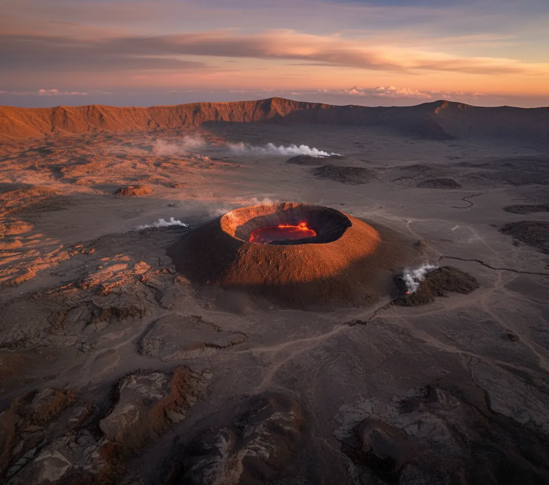 Marum and Benbow Volcanoes (Ambrym Island)
