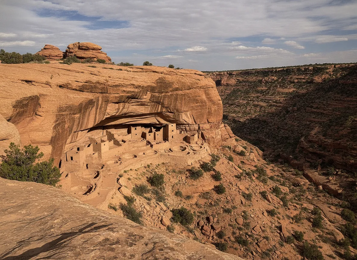 Deep within Utah's remote canyons, an ancient cliff dwelling secretly marks the passage of time with celestial symbols, known to only a determined few.