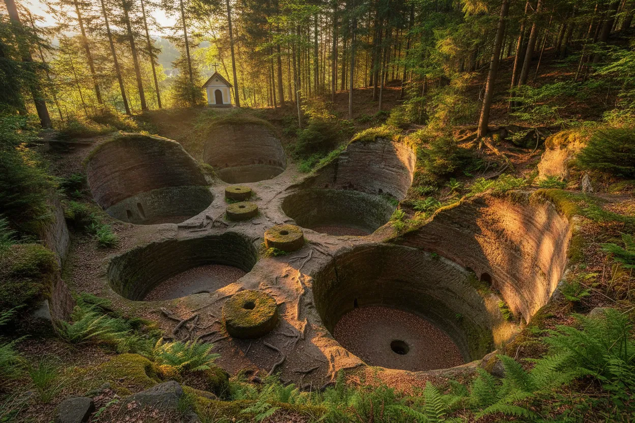 Mühlsteinbrüche (Millstone Quarries)