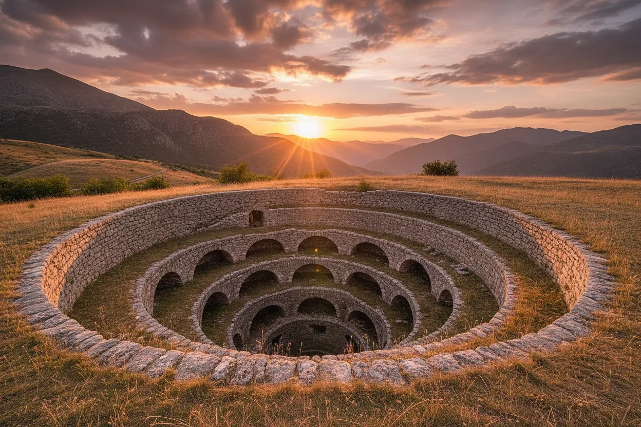 Deep within Italy's Apennine mountains, hidden pits and vaulted caverns served as the ancient world's most ingenious refrigerators, storing winter snow to cool Rome's elite.