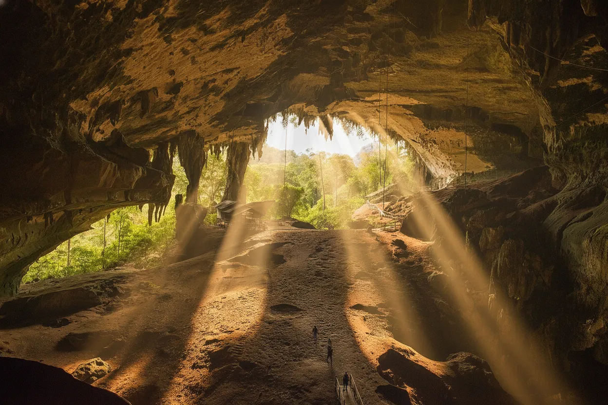 Imagine ascending precarious bamboo ladders, hundreds of feet into the darkness of colossal caves, where a centuries-old, death-defying harvest unfolds for one of the world's most prized delicacies.