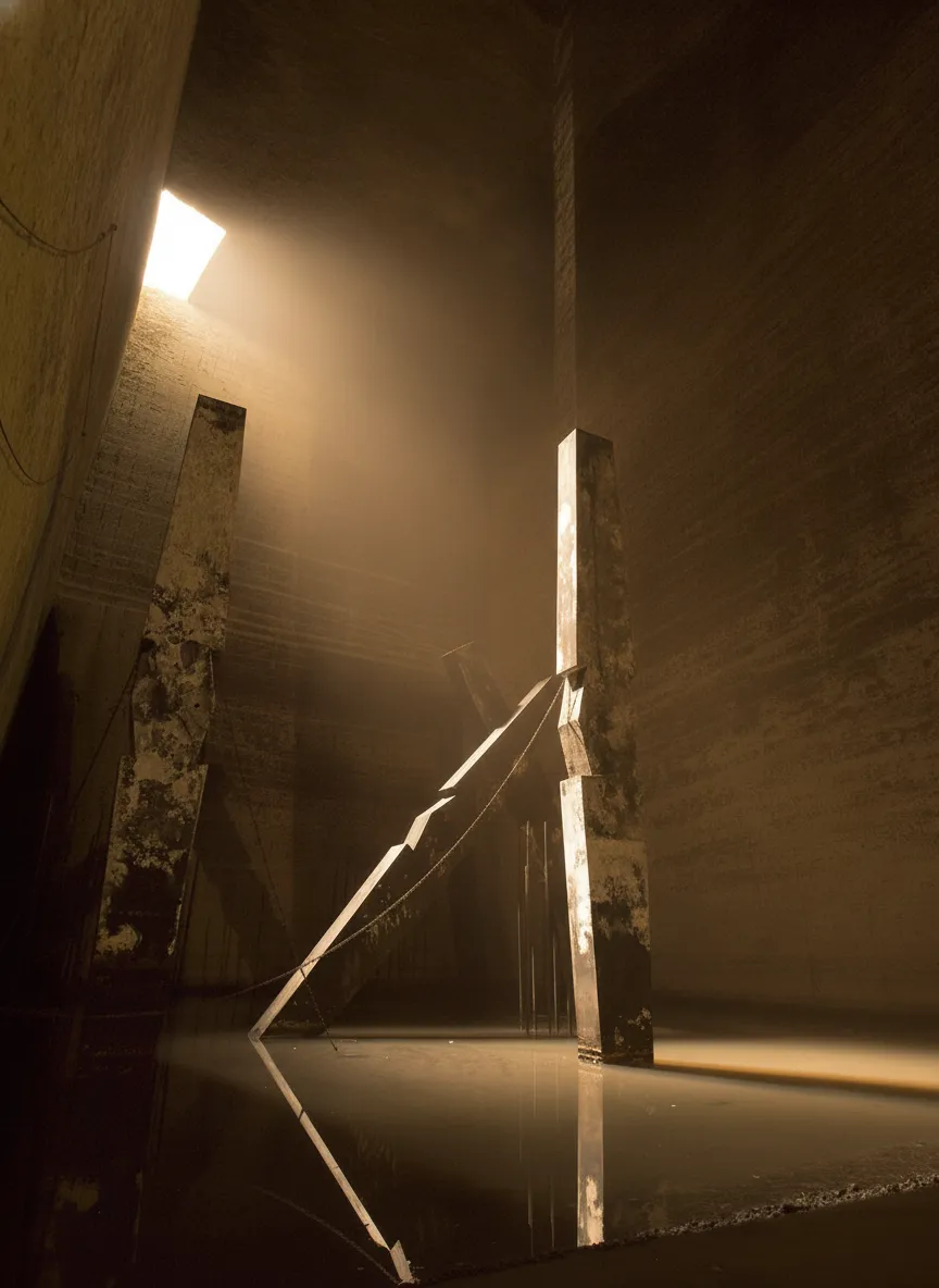 Beneath a quiet Japanese town lies a colossal, hand-carved cavern so vast and breathtaking, it feels less like a quarry and more like a lost underground city sculpted by giants.
