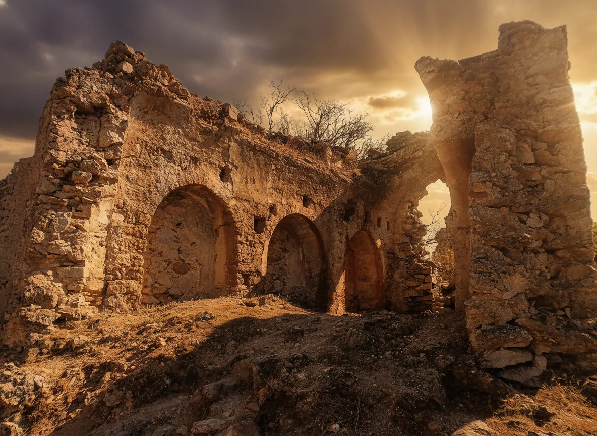 Perched precariously on the edge of a ravine, lies the forgotten Byzantine ghost city of Palaiochora, brutally sacked by pirates and left to the wild.