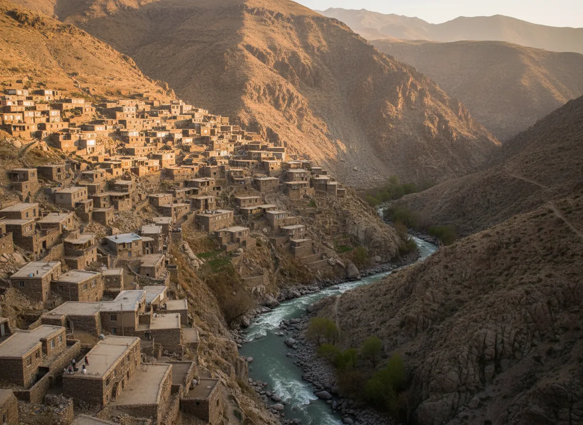 Imagine a village where the roof of one house is the vibrant, sun-drenched courtyard of the house directly above it, cascading down a steep valley.