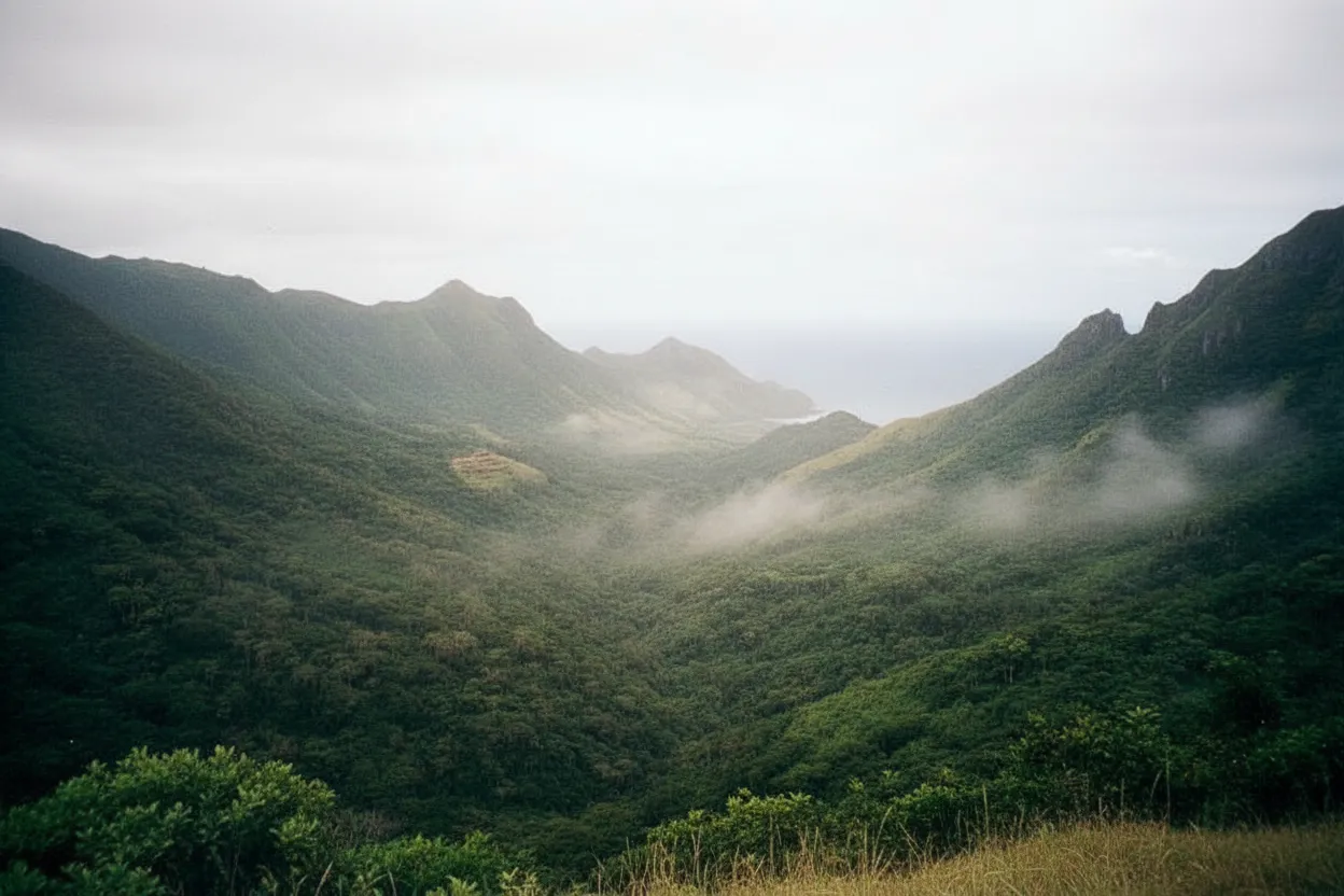 A local Rapan family sharing a meal in a traditional homestay, showcasing the authentic cultural immersion experience available on the island.
