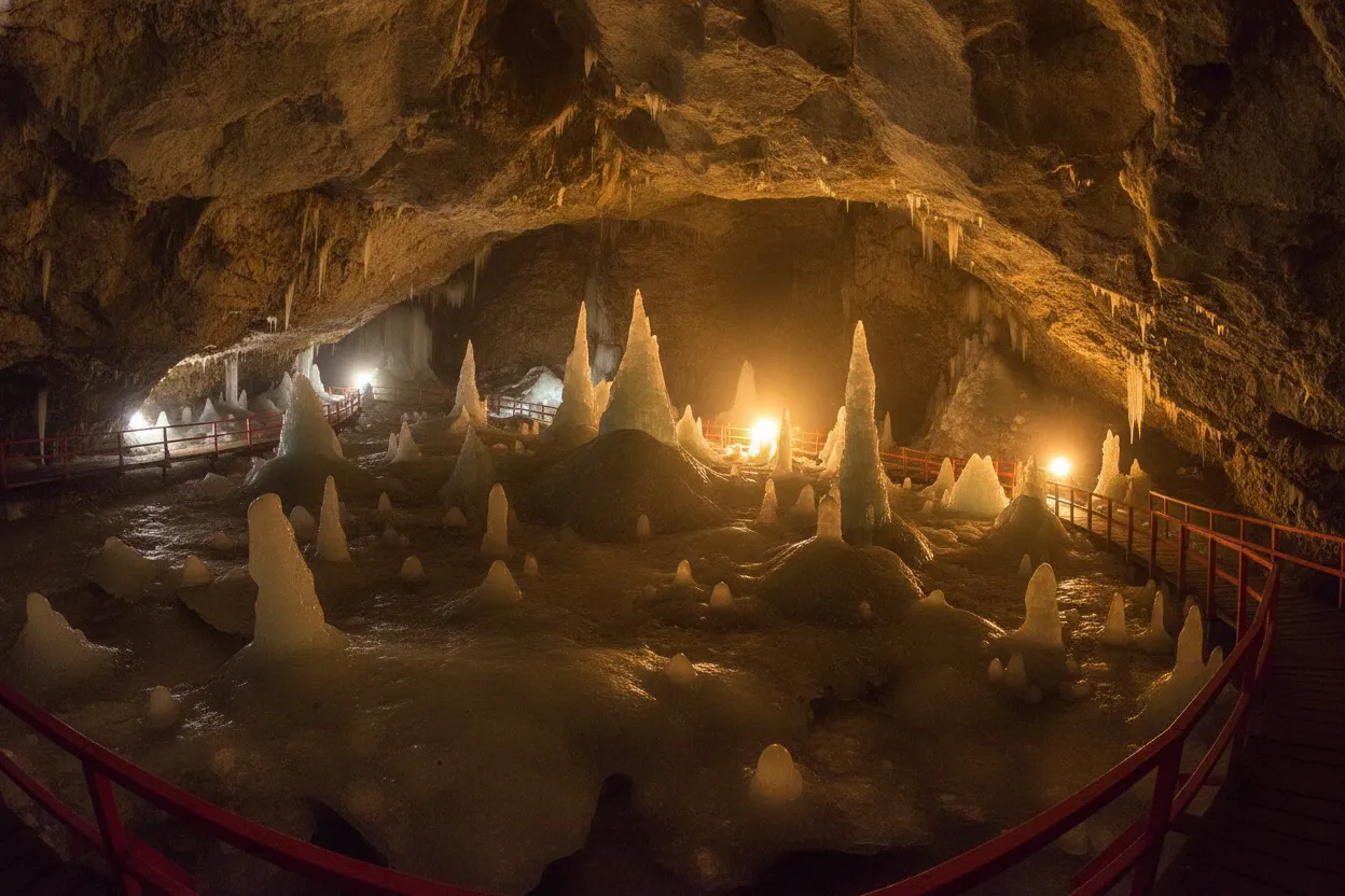 Scărișoara Ice Cave (Peștera Scărișoara)