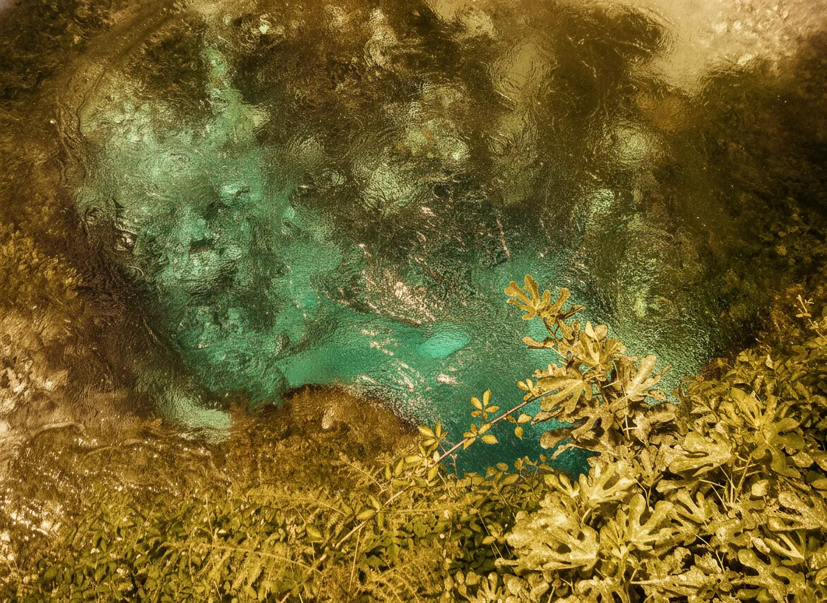 Imagine a mesmerizing, sapphire-blue spring so deep and clear that it looks like the Earth itself has an eye staring back at you from its depths.