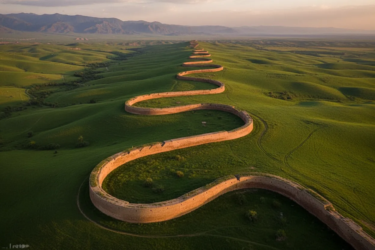 The Great Wall of Gorgan (The Red Snake)