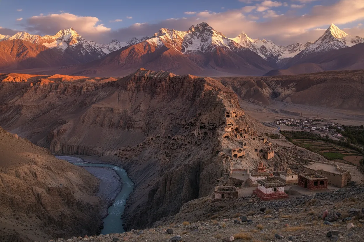The Sky Caves of Mustang