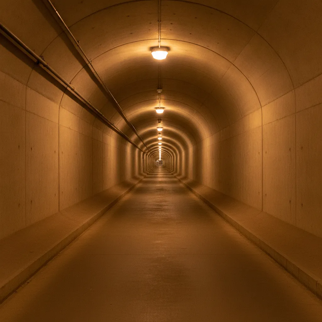 Deep beneath the prairies of Illinois, an entire 'Child City' operates largely unseen, connected by a sprawling network of underground tunnels that make winter disappear.