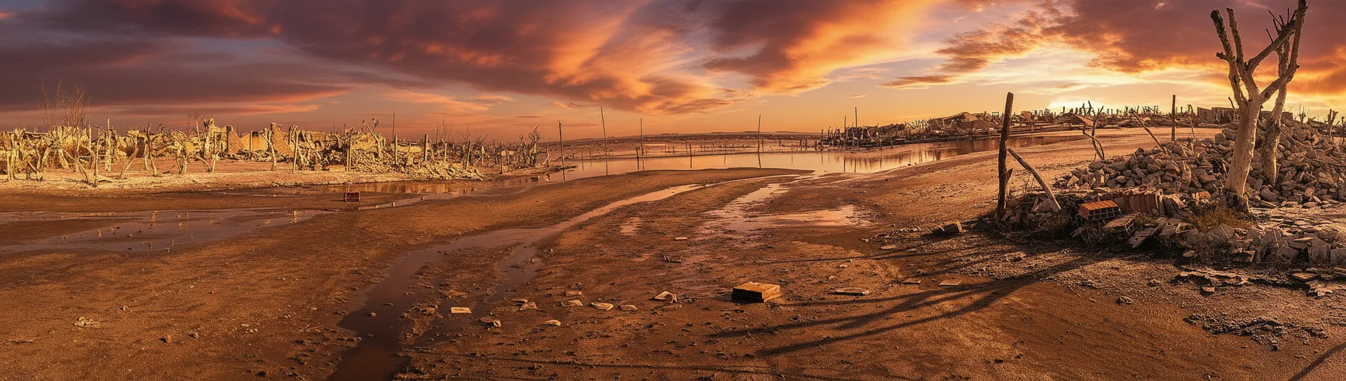 Imagine a thriving resort town submerged for decades, only to re-emerge from the depths, perfectly preserved in a chilling coat of salt.